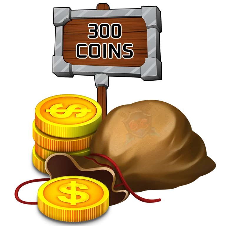 300 Coins