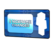5 nickname changes