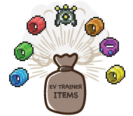 EV Trainer Item Set