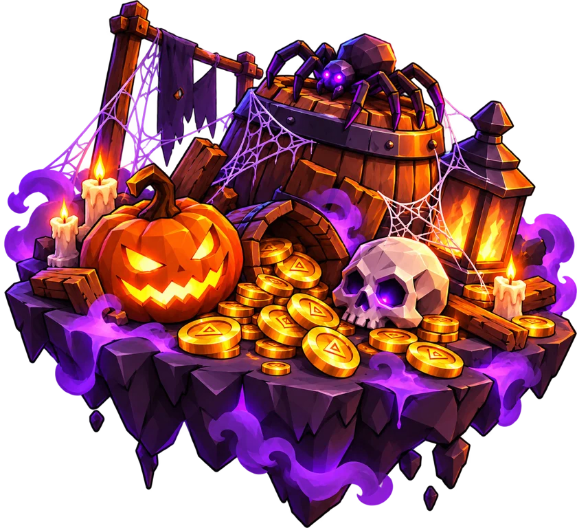 SPOOKY LOOTBOX BUNDLE + 50,000 PRISON COIN