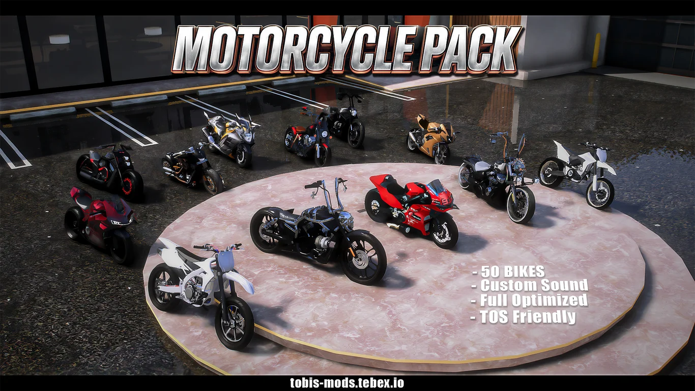 50 Lore Friendly Bike Pack + Engine Sounds