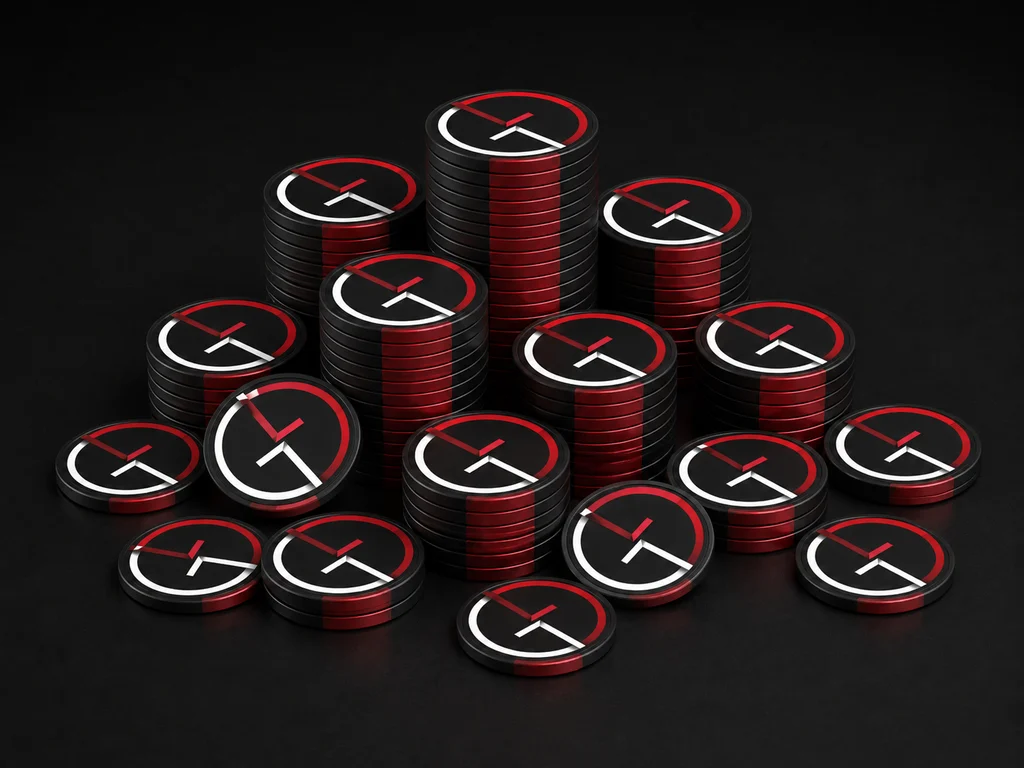 x120 Garnet Tokens
