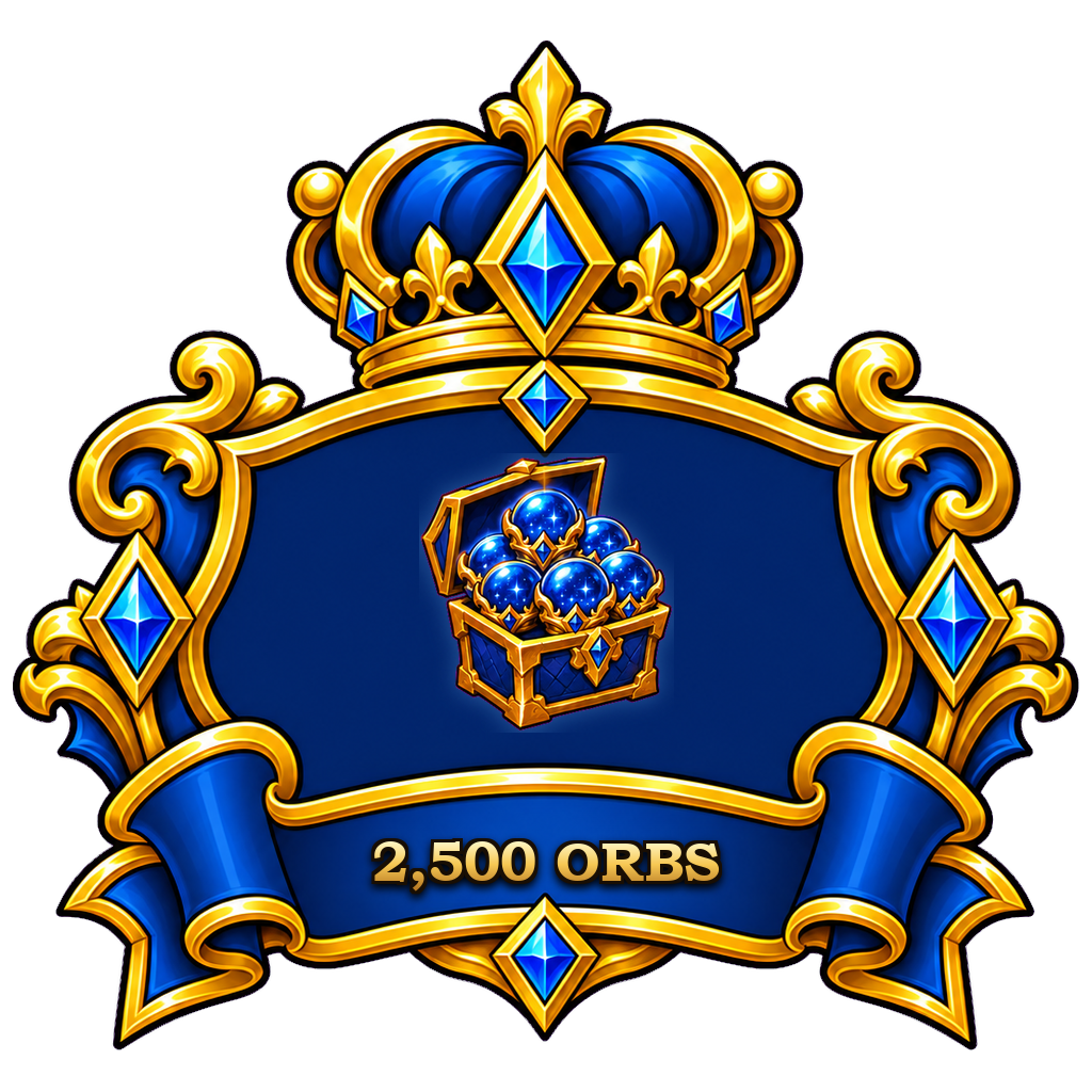 2,500 Orbs