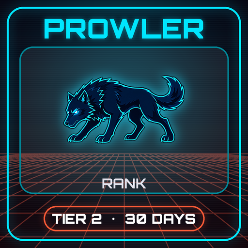Prowler Rank (30 Days)